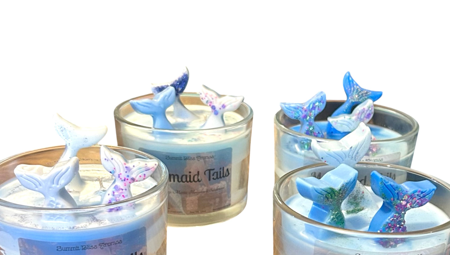 Whimsical Mermaid Inspired Candle bringing the magic of the sea into your home Magical Mermaid Candle - Oceanic Scent for Home Decor