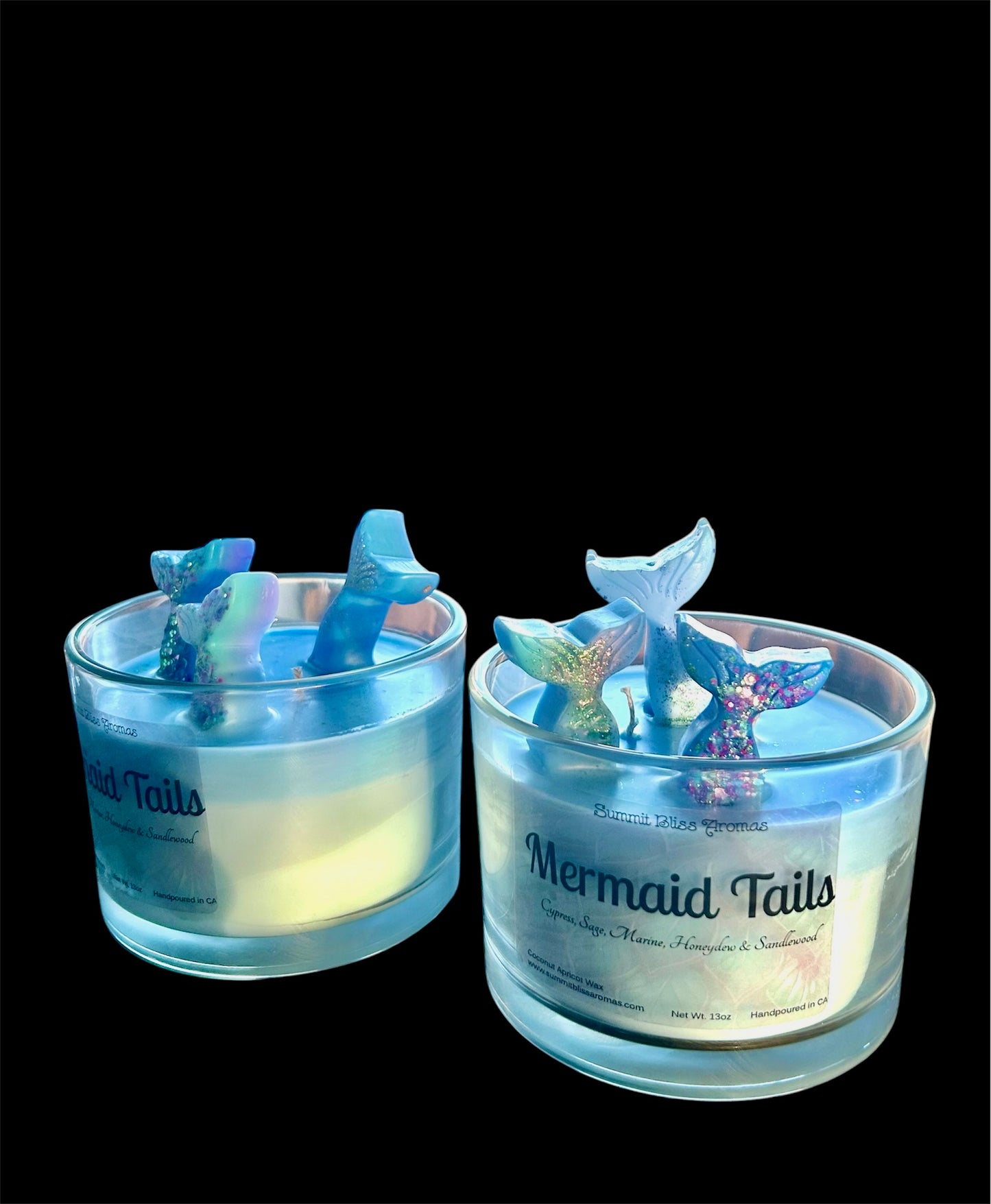 Whimsical Mermaid Inspired Candle bringing the magic of the sea into your home Magical Mermaid Candle - Oceanic Scent for Home Decor