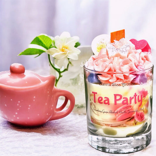 ea Party Candle - Whipped Wax & Fruity Sweet Floral Scent