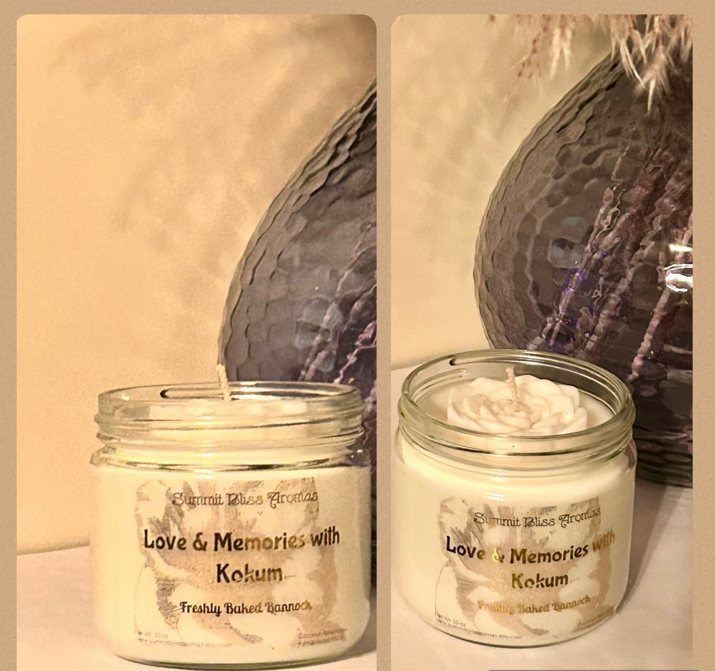 Love & Memories with Kokum Bannock Candle