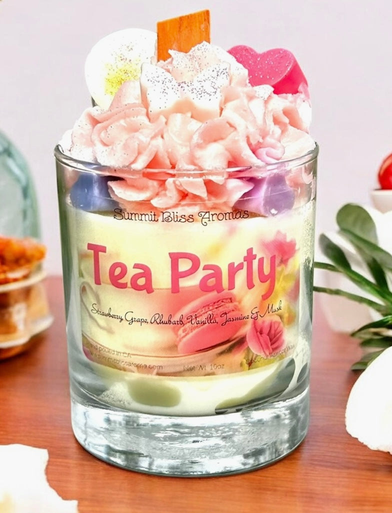 ea Party Candle - Whipped Wax & Fruity Sweet Floral Scent